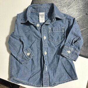 Baby 3m Carter’s denim button down